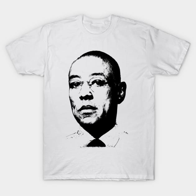 Gus fring Portrait T-Shirt by phatvo